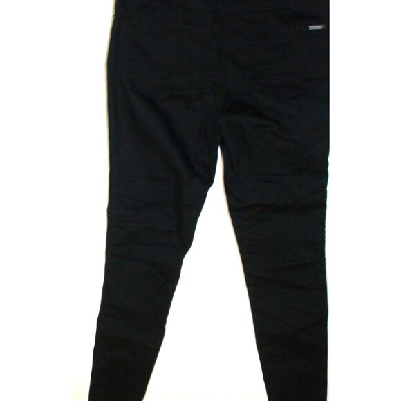 New NWT Womens 4 Prana Oday Jeans Denim Black Out 27 X 30 Dark Skinny Stretch - Picture 5 of 5